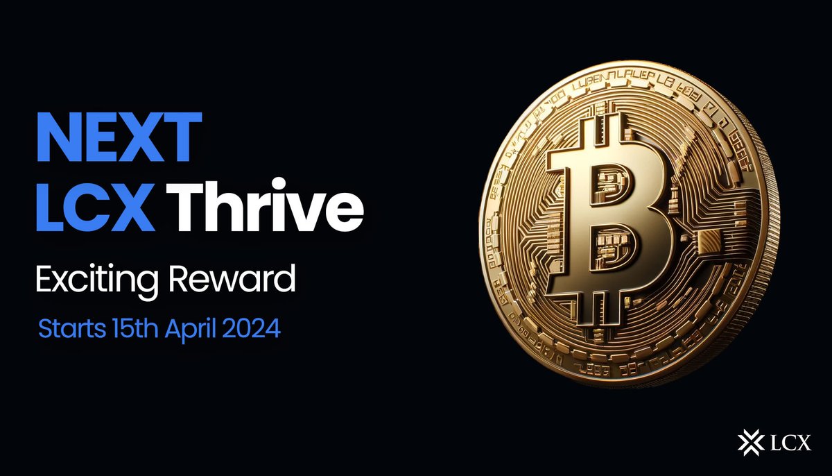 🚀Buckle up Community! 👀A new #LCXThrive campaign sets out tomorrow with a reward you can't resist. ▶️Stay tuned for all the details! #LCX #CryptoRewards