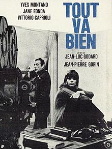 Reckless_Edit's tweet photo. Rewatching Godard's 1972 TOUT VA BIEN for poem I'm adding to my new book. I taught it at Missouri Eastern Correctional Center @PEP_Washu six years ago for a course about bureacracy. Still can't believe this film was even made. #JaneFonda #May68 #Labor #France https://t.co/5EjcQavk9N
