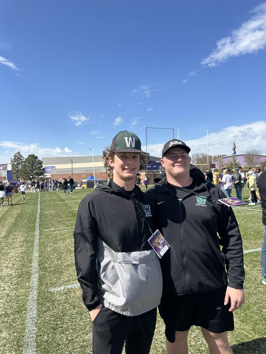 Had a great weekend @MinnStFootball Friday night Dline camp MVP Saturday junior day and spring game was awesome thank you @CoachHenning75 for the invite @CoachHevel50 @Todd_Taylor28 @CoachBowen98 @hoffner_todd @CoachShiffman @WWolverineFB @PrepRedzoneWI @MJ_NFLDraft