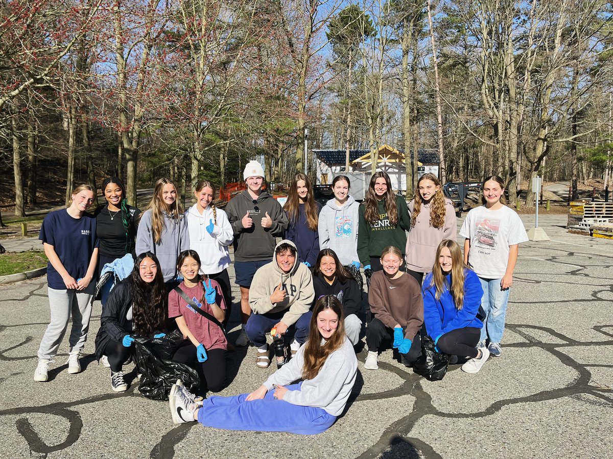 Kirk Park is officially trash free 👍 🗑️ #GoWO