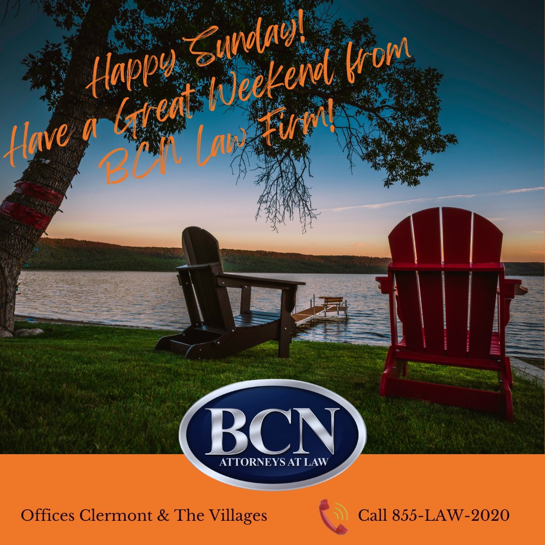If life throws u an unexpected curveball due to someone else's negligence
know that u have Central Florida's premier personal injury firm in your corner
 For over 15+ years
 our experienced attorneys have been fighting for the rights of injury victims
#SundayFunday #sundayvibes