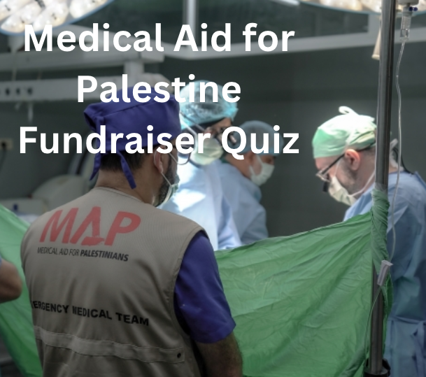 A fundraising table quiz for Medical Aid for Palestinians (MAP) on Tuesday 16th April commencing at 7.30pm in the Oslo Pub Salthill. Galway poet and novelist Elaine Feeney will be calling the questions. Tables of 4 at €10 per head. Hosted by Abortion Access Campaign West