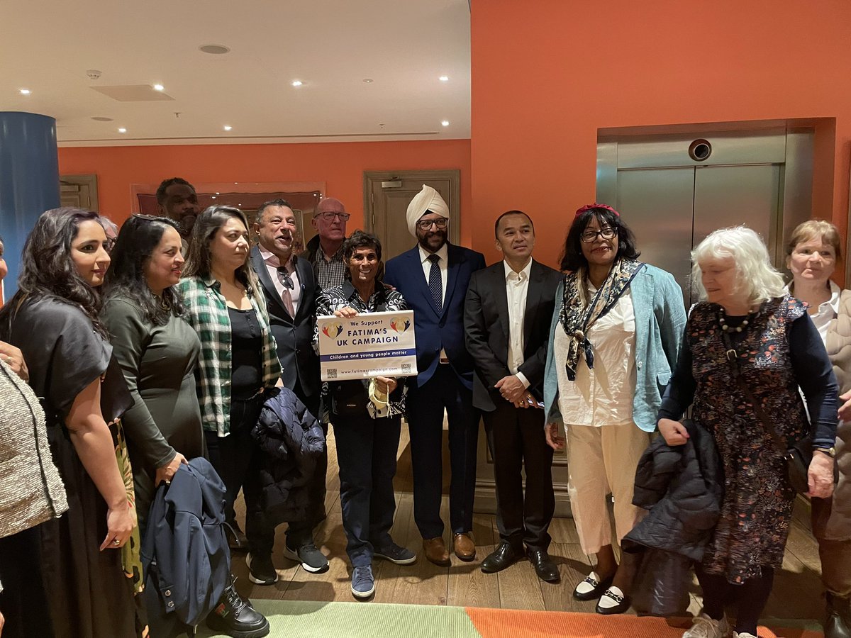 Fatimascampaign.com attending a film with mutual friends and colleagues at Dr Rajinder Pal Singh’s ‘Wheels of Civilization’ on environment, releasing in May 2024 in UK theatres. “Save, Save The Planet’’. Take care of your environment before it is too late!