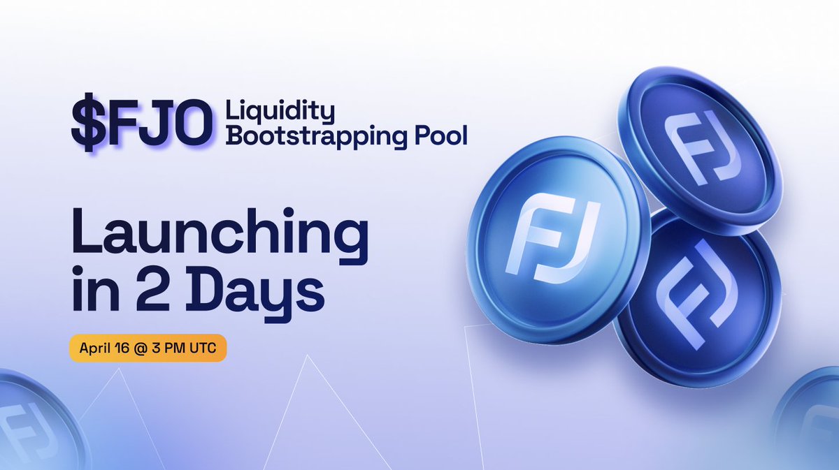 Mark your calendars. The countdown to our long awaited LBP is on!

Only two days to go until the $FJO LBP launch.