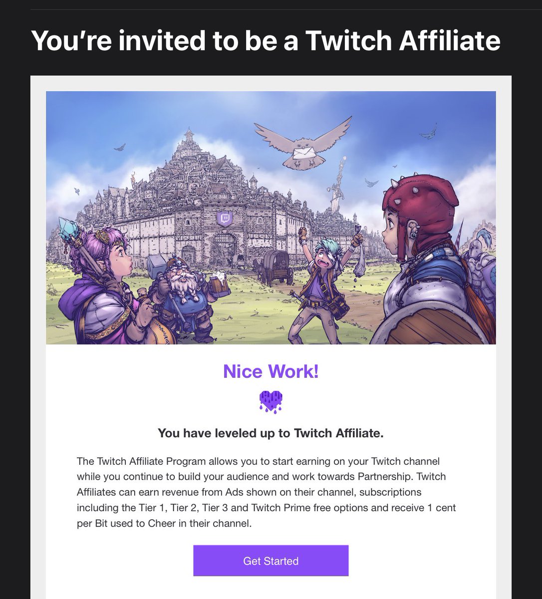 Guildies!! I woke up to the most INSANE news!! I fully expected to be trying for a few months but its already happened!! Thank you so much!!!