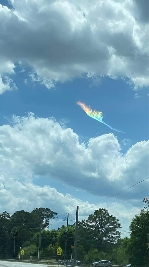 Ever seen a Fire rainbow? I have not. Anyone?
