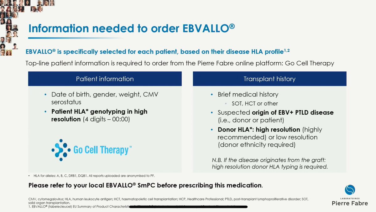 HematoRules's tweet photo. @Afschauw and @SusanProckopMD mind blowing presentation about #PTLD treatment with #EBV Specific HLA matched T cells #EBMT24 

Definitely #Hematology’s future is amazing! 

@TheEBMT @TheEBMT_CTIWP @TheEBMT_Trainee https://t.co/Bc5oeoFKje