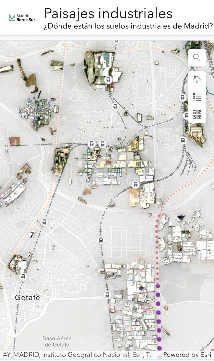 ¿Conoces nuestro mapa del Sur Metropolitano de Madrid con el paisaje industrial, y la conectividad del ámbito, para identificar zonas con potencial de vertebración urbana?

¡Pronto más! 

Colaboración <a href="/Esri_Spain/">Esri España</a> 
 #IndicadoresUrbanos #MadridBordeSur

madridbordesur.com/indicadores-ur…