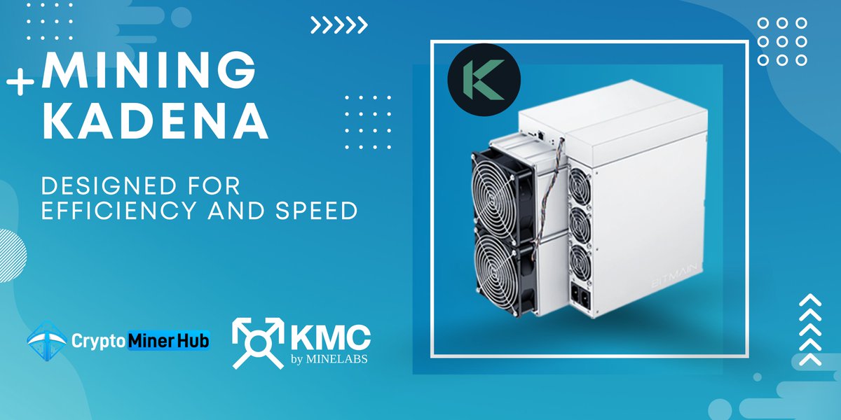 Kadena's Proof of Work (PoW) mechanism is designed to be energy efficient while maintaining high security. A win-win for miners looking for sustainability in the crypto space!

#GreenMining #Kadena
