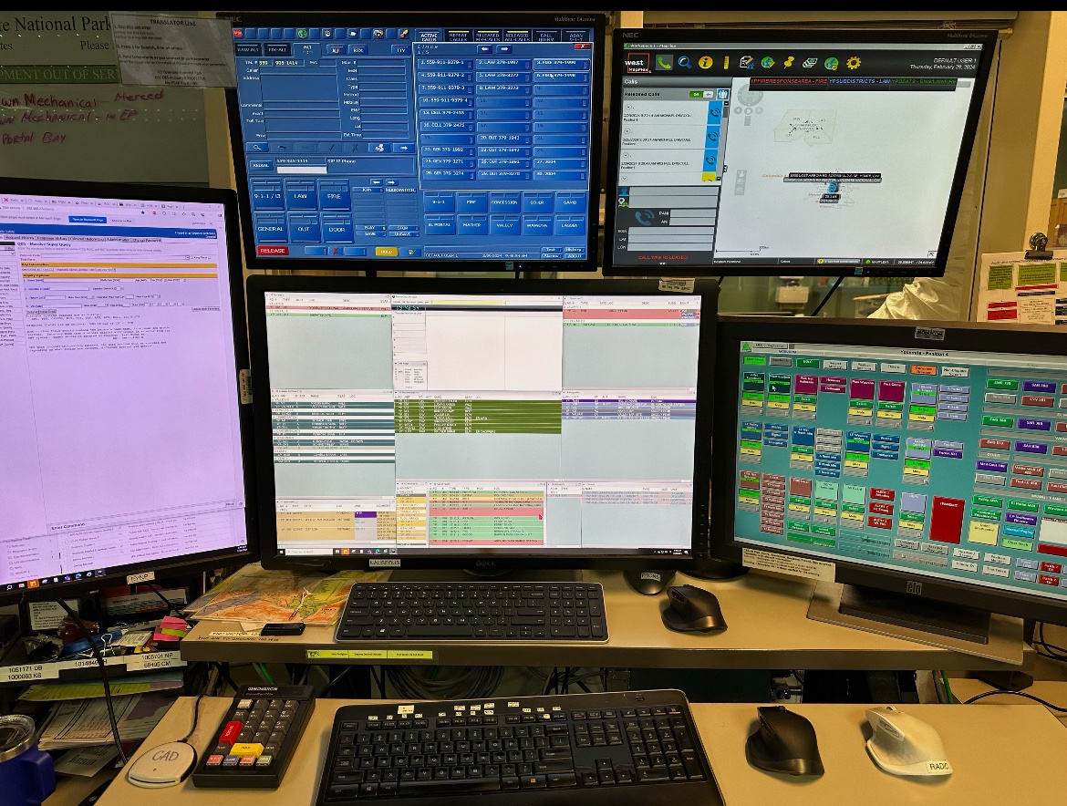 It’s National Public Safety Telecommunicator Week and we're honoring our incredible dispatchers! Yosemite dispatchers provide 24/7 support to Lassen Volcanic, Santa Monica Mountains, and Devils Postpile. Thank you to all dispatchers for being there for our community and visitors