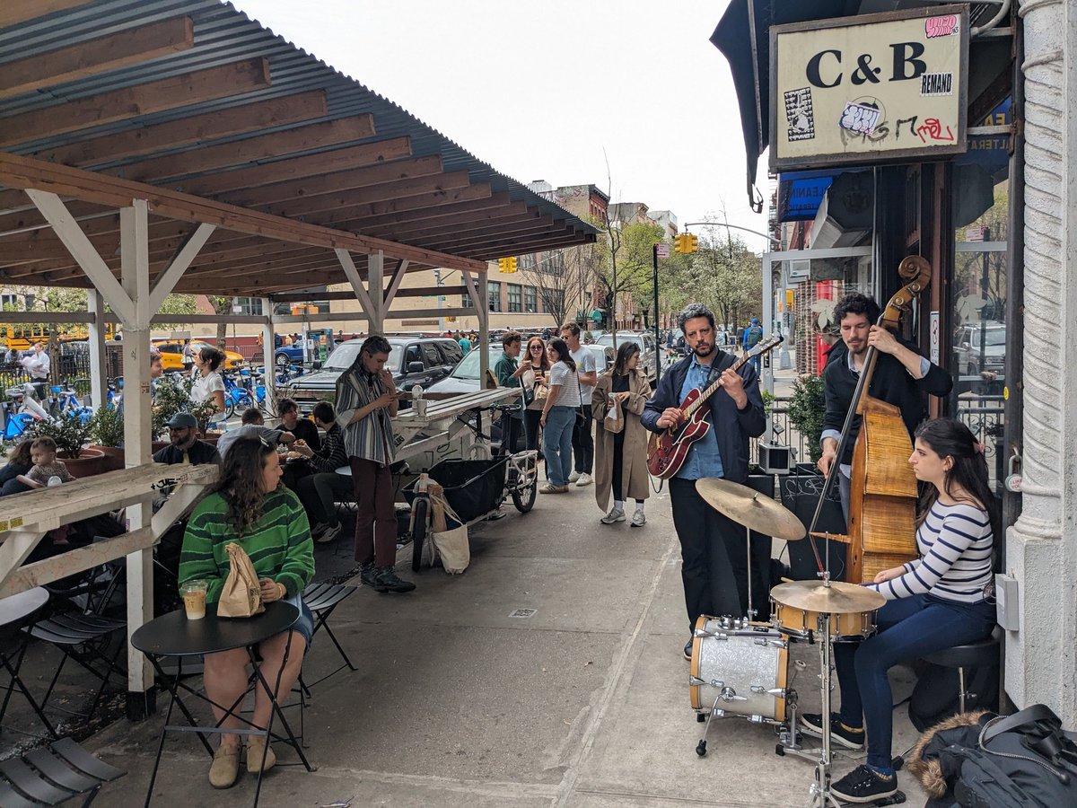 Things are hopping at C&B, Tompkins Square