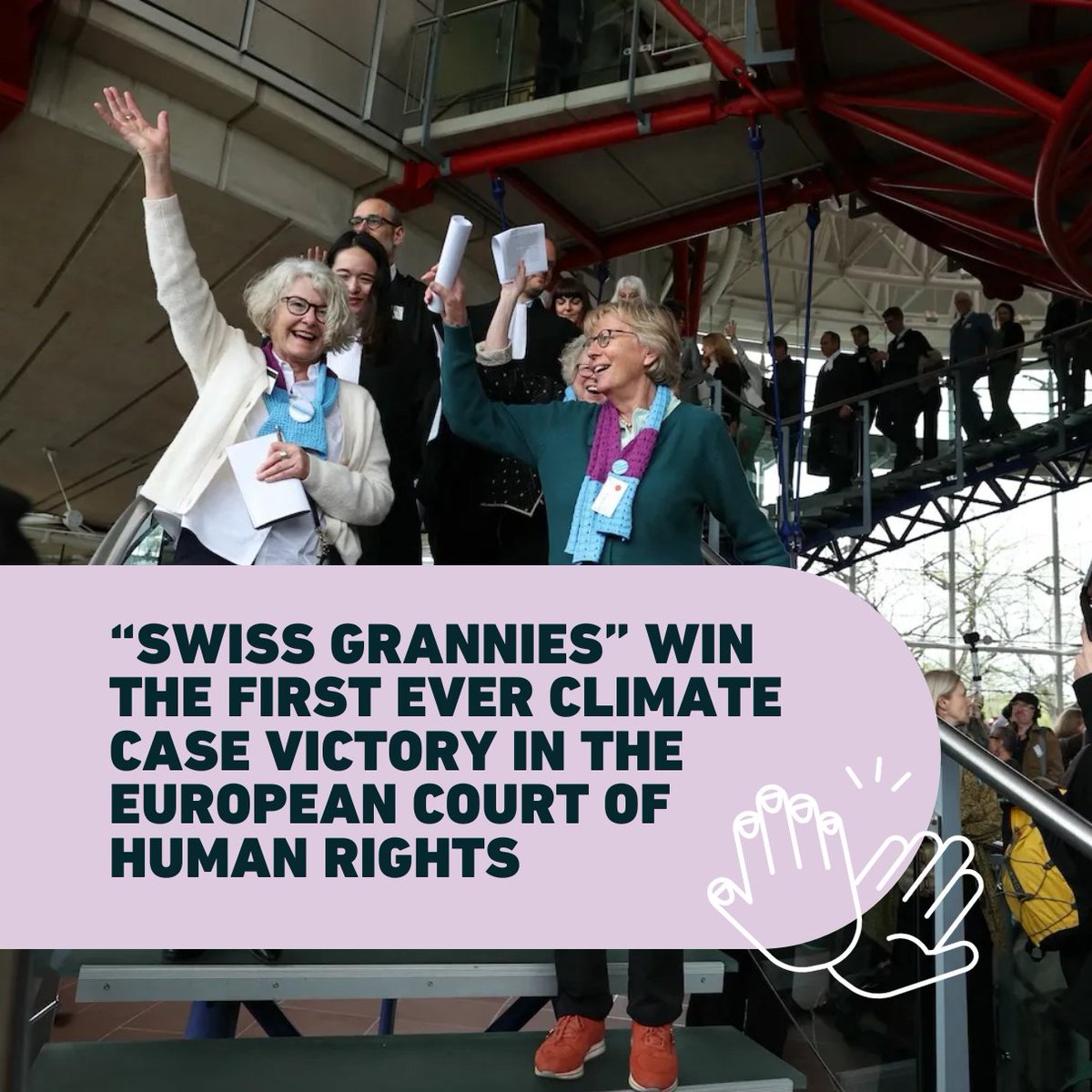 A group of women won a case against Switzerland in the European Court of Human Rights for taking insufficient action to reduce emissions showing that weak climate policies violate fundamental human rights. This could have worldwide repercussions for climate litigation.