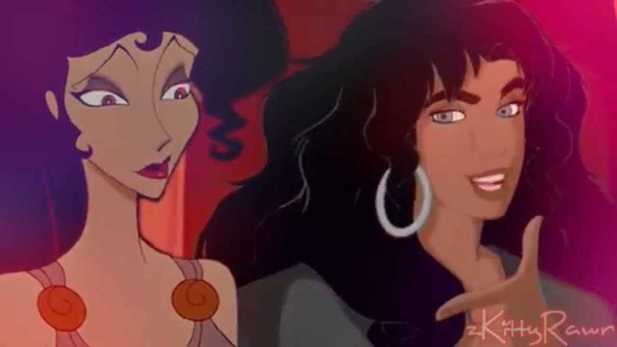 AceedusReeduxes's tweet photo. forgot that a lot of y'all are like 12 and weren't around for the disney femslash era https://t.co/uXv4pKhJLg