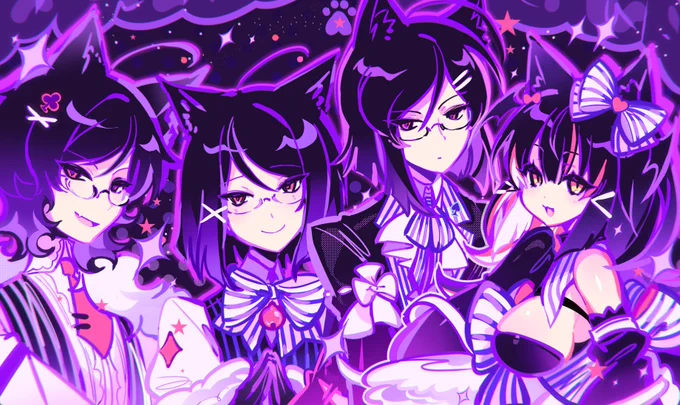 #一次創作作家のファンアート 全部ティエリアです… (+あたし0988と一緒に写っている^^;;) 