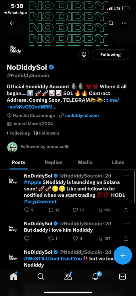 Daniel74997944's tweet photo. @omnxcrypt @NodiddySolcoin Done https://t.co/08hjiap3Ri
