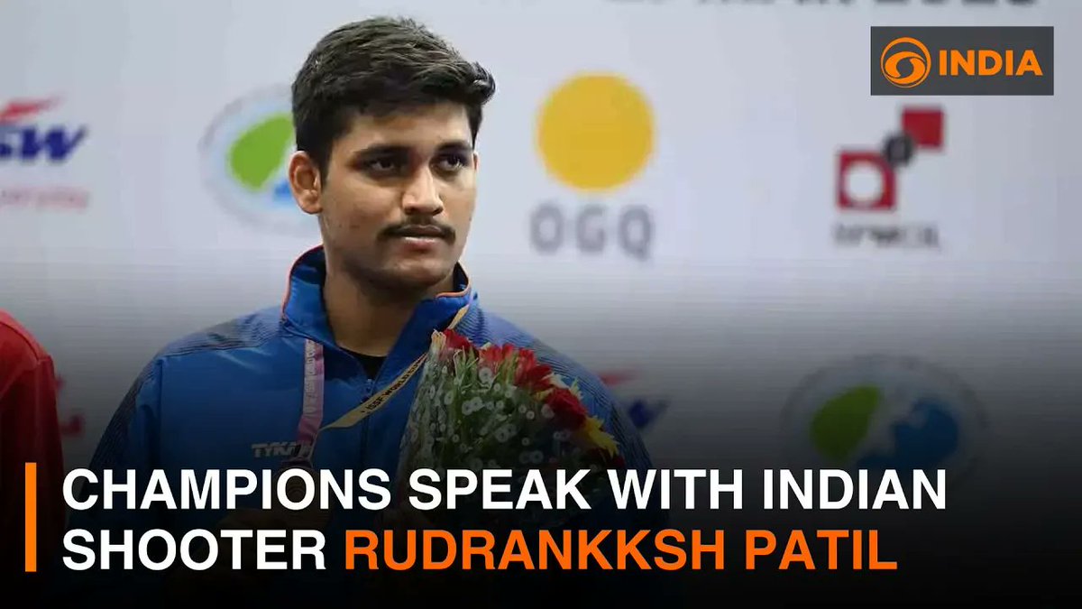 Catch an exclusive conversation with Indian shooter Rudrankksh Patil on Champions Speak with @narayansingh09 Get insights into his journey, training regimen and preparations for the upcoming Paris Olympics. Don't miss out! Watch now! @RudrankkshP @OfficialNRAI @Media_SAI…
