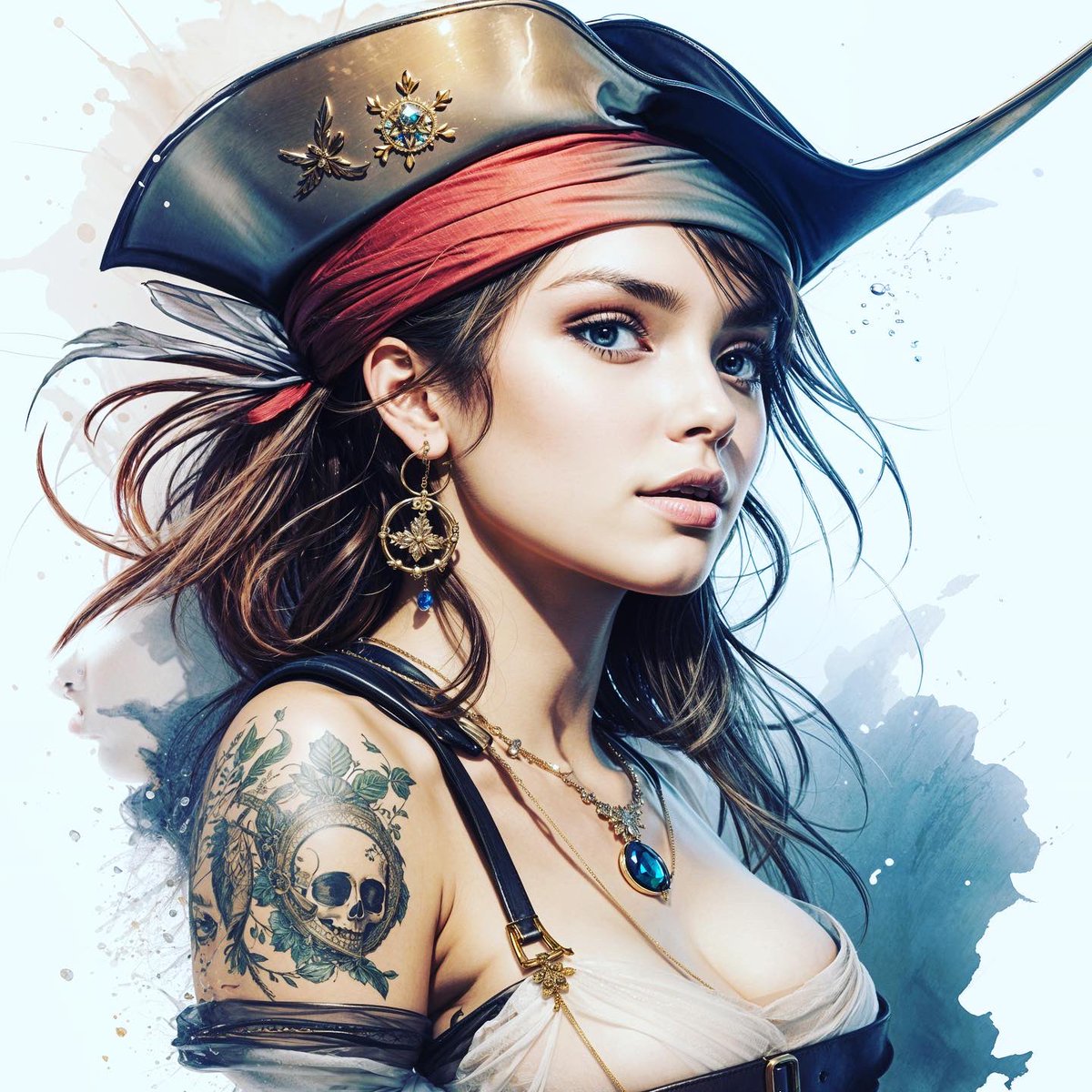 blaze2ouf's tweet photo. Absolutely beautiful and realistic #predicitive ๐ป๐คฉ #mindblowing #upscale #predictive #photography #masterpiece #nftcommunity #aicommunity #fashion #model #realistic #perfect #render #3d #illustration #model #portrait #scifi #steampunk #retro #generativeart #digitalportrait https://t.co/2CIyXtYemp