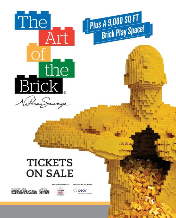 'The Art of the Brick' Exhibit at @TheFranklin was named one of CNN's Top Ten 'Global Must-See Exhibitions'! Checking out the inspiring artworks made exclusively from LEGO® bricks is a great way to spend your day here in Philly. 📷: @franklininstitute