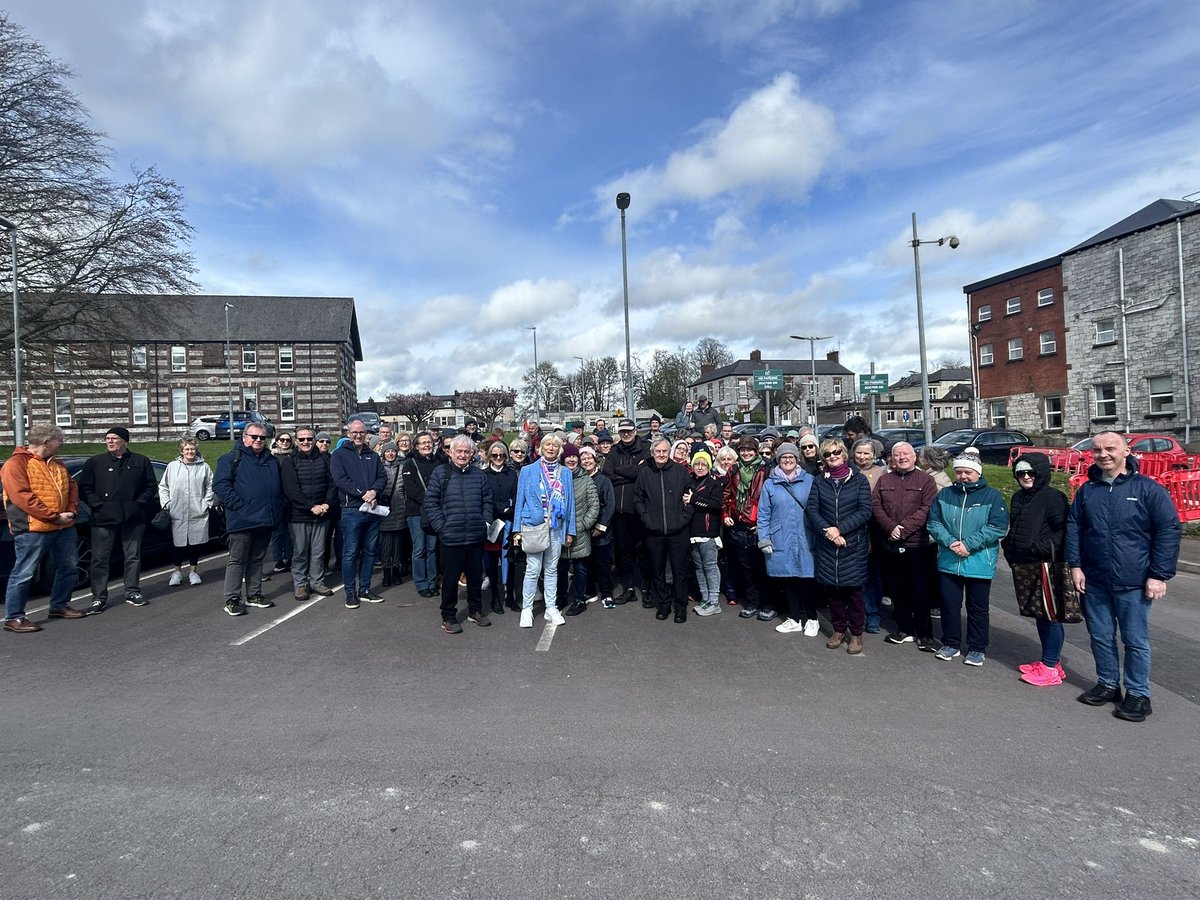 #GotCork Many thanks to everyone who took on the City City Workhouse tour as part of @learning_fest Next up: Sunday 21 April, Douglas &its History; meet in the carpark of Douglas Community Centre, 1.30pm finishes nearby, free, no booking required #weareCork #proudofCork