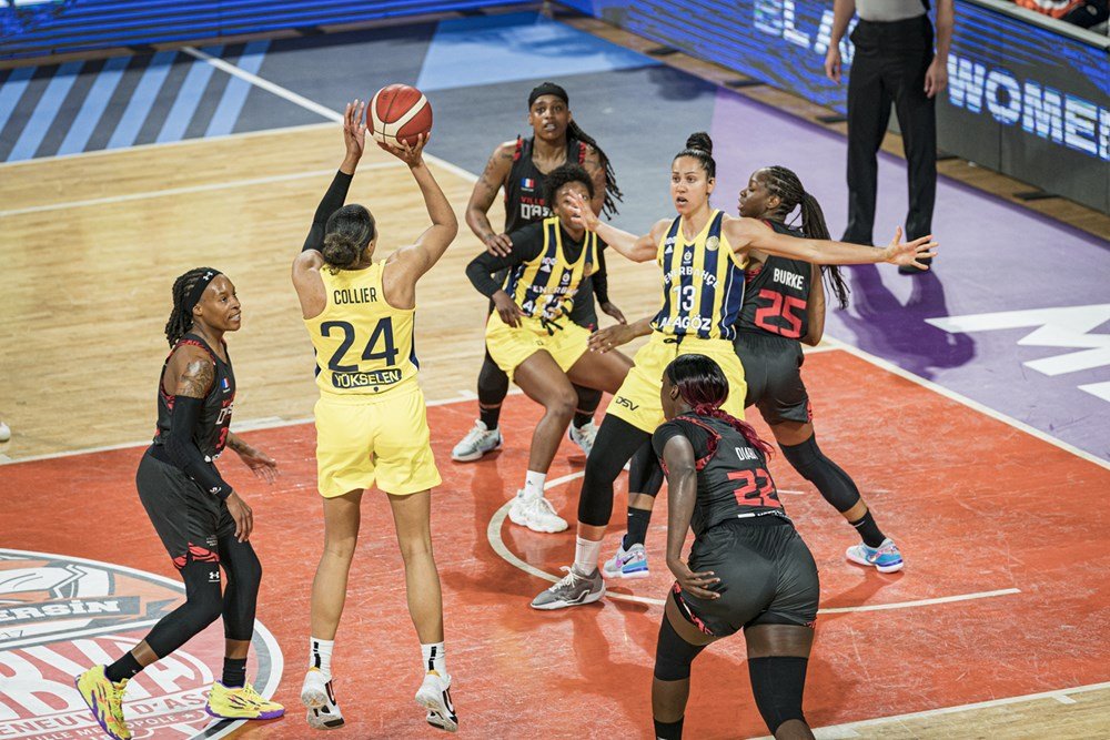 🏆 Kadınlar EuroLeague Finali 🏀 İlk Yarı Sonucu 📌 Fenerbahçe Alagöz 58-45 Villeneuve d'Ascq LM