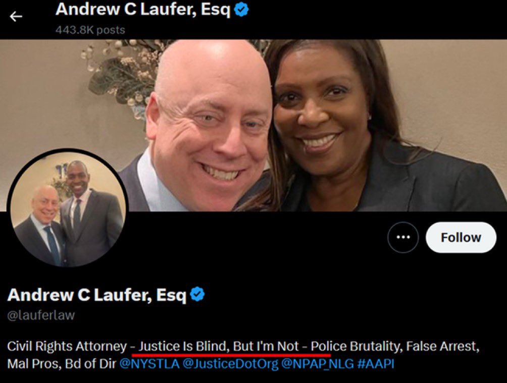 You’re @MichaelCohen212’s lawyer and you are posing for pics with the New York Attorney General with captions about how she is going to “own Trump”. Don’t play stupid. You know what the conflict is. The Trump Trial begins tomorrow. In New York. And the star witness’s lawyer is…