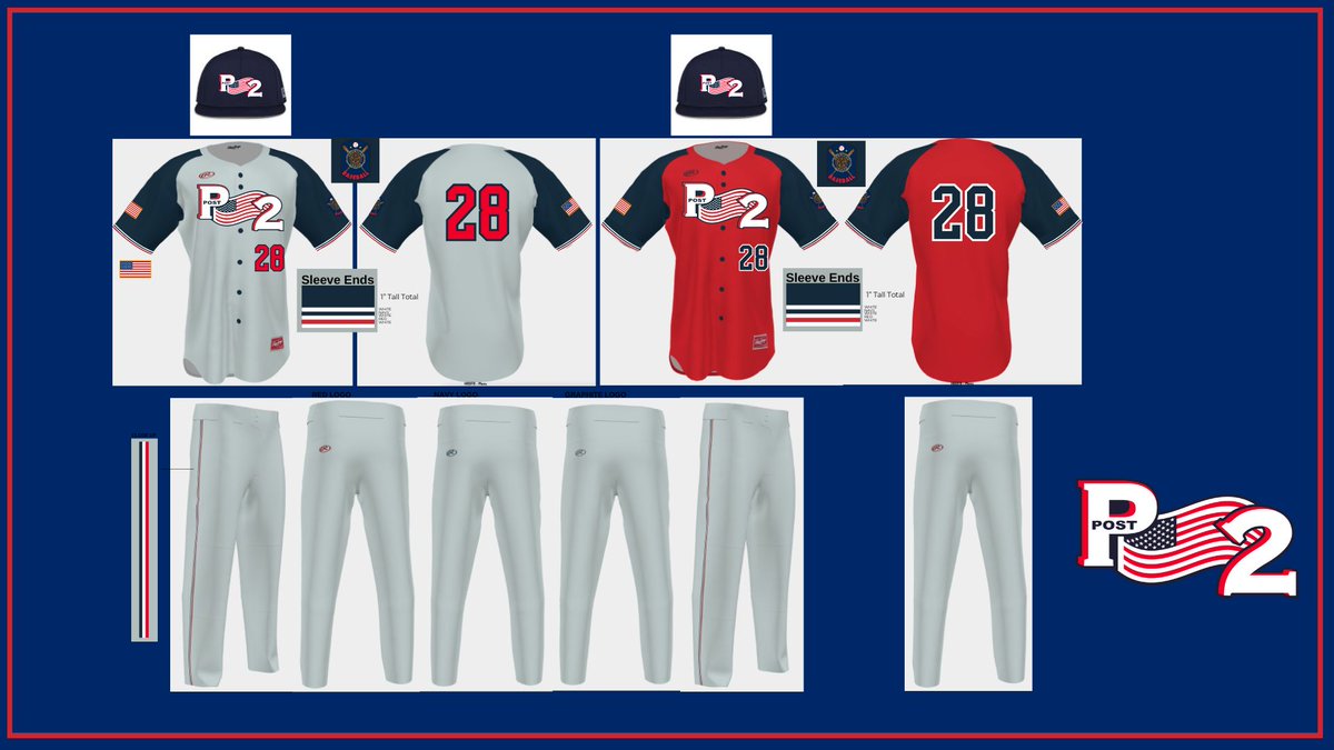 The NEW Senior Legion uniforms have been ordered.  Great job by <a href="/InnovativeGraph/">Innovative Graphics</a> getting these done for us.  #post2