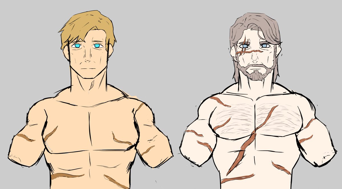 bluesnow119's tweet photo. My interpretation of Father Utavsky &amp; Colin Iliad from LoTM

#LoTM #LordOfTheMysteries #bara https://t.co/ILcXr27zC5