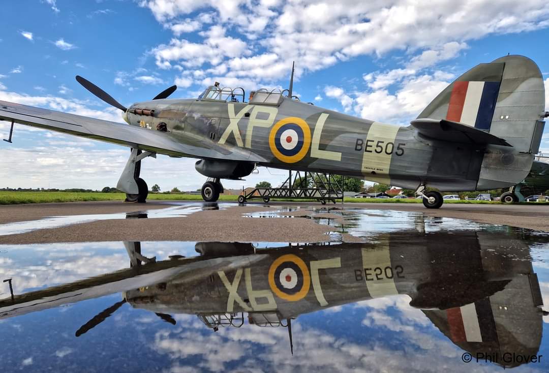 Reflecting on the storm. Last year I spent time with <a href="/HurricaneR4118/">Hurricane Heritage</a> Hurricane Heritage &amp; experienced both flying in &amp; being "shot down" by the world's only 2-seat Hurricane. Soon, I'll be sharing my in-depth write-up of these adventures on warbirdlovers.com #warbirdlovers