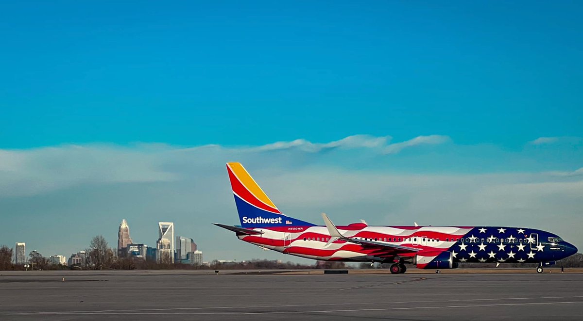 This day 11 years ago, @SouthwestAir began service at #CLTairport. Today, Southwest offers nonstop flights between CLT and seven U.S. destinations.  📸 By IG @thereal_stevena