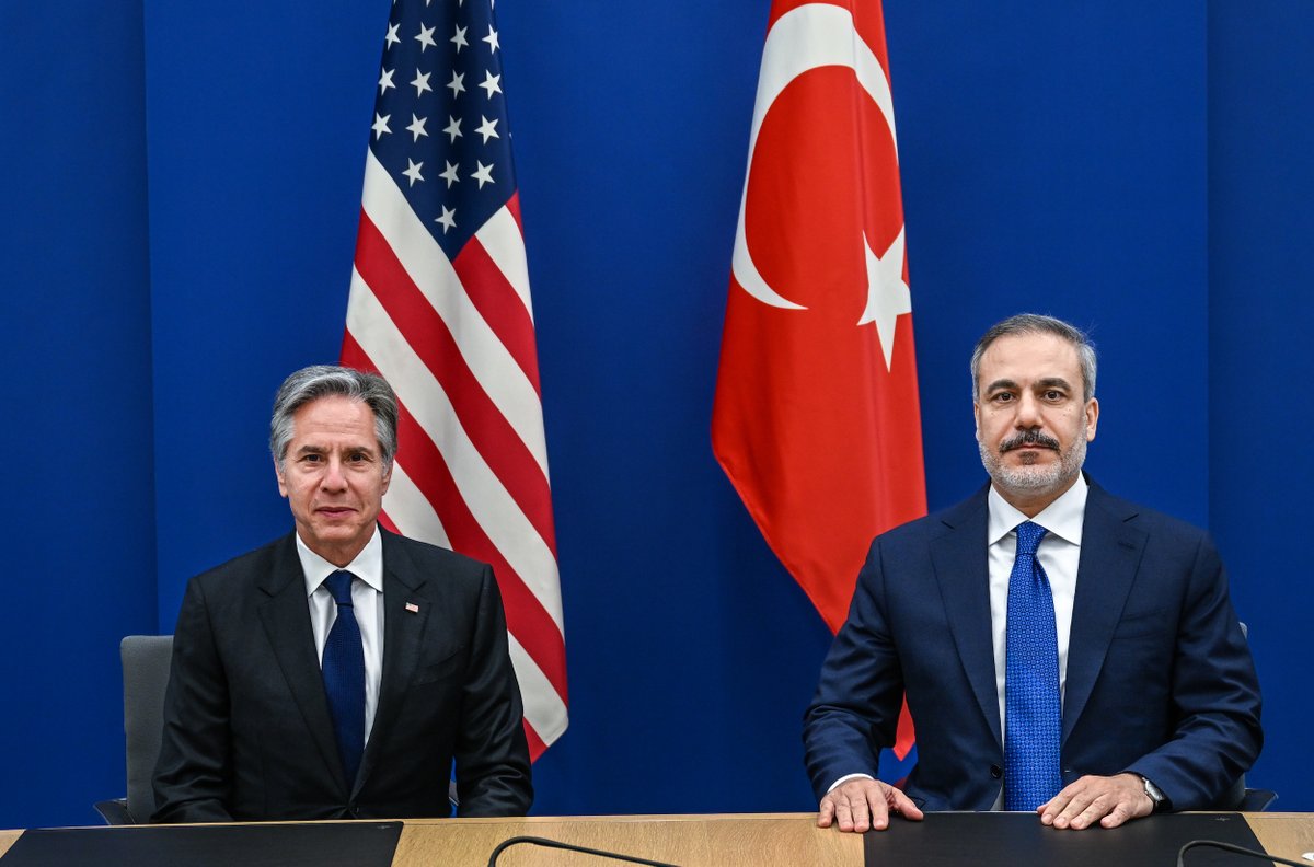 Turkish Foreign Minister Hakan Fidan discusses Iran's retaliatory attack on Israel with US Secretary of State Antony Blinken in call, saying Türkiye was worried about spread, escalation of crisis in region – diplomatic sources