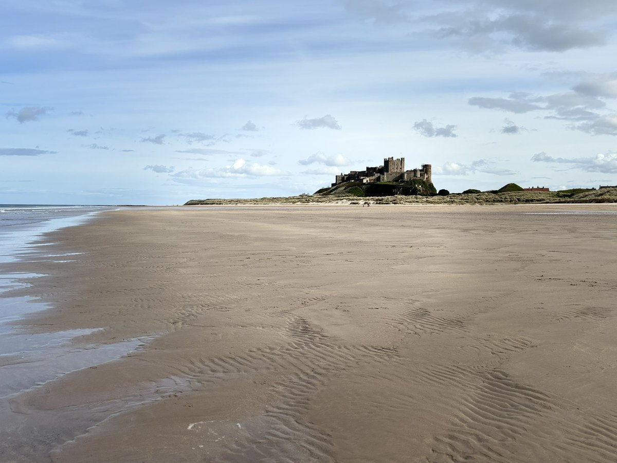 Not a bad view for my birthday #northumberland #bamburgh