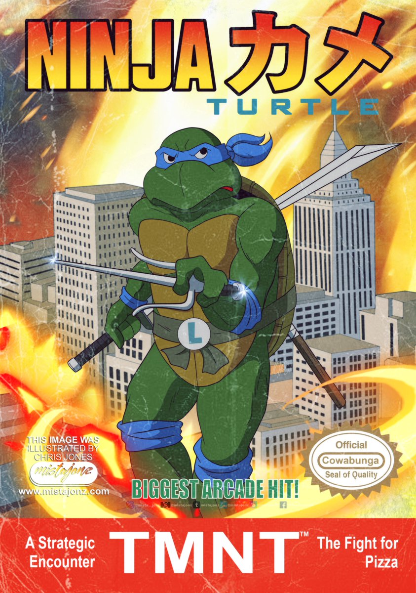 ✨Teenage Mutant Ninja Turtles X Ninja Gaiden✨