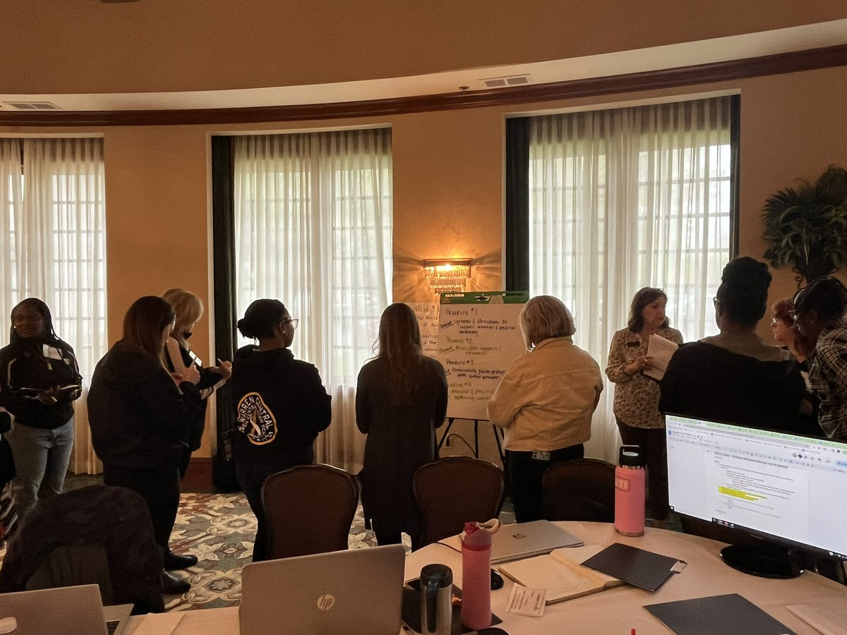 BethFordNGL's tweet photo. The @msdwarren community came together on Thursday for Strategic Planning Day 2 and the energy in the room was amazing as they developed action steps for their Pillar Priorities. A great day! @FordNGL @EmployIndy @MSDWarrenSupt https://t.co/8rNFlg0Jhm