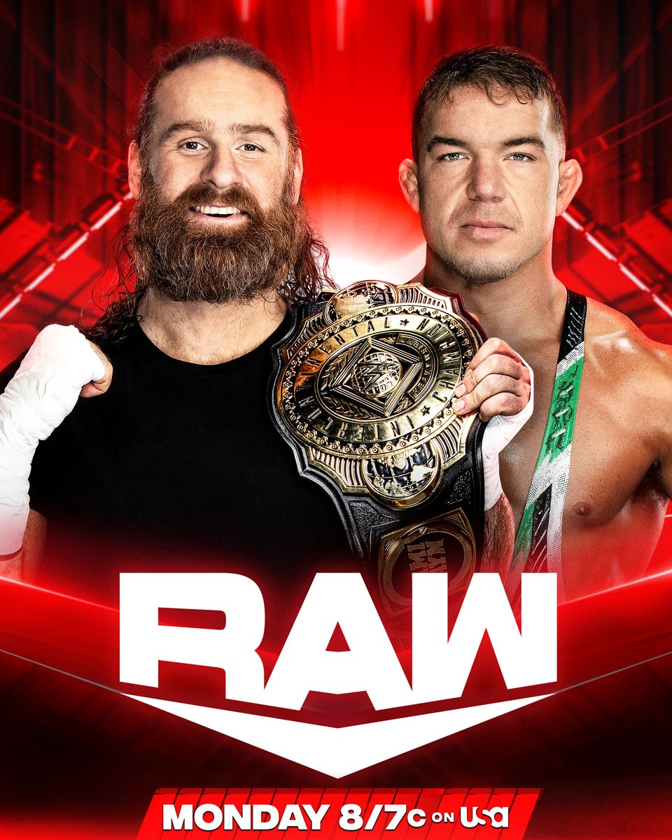 The hometown Intercontinental Champion @SamiZayn defends against @WWEGable tomorrow night on #WWERaw! 🇨🇦 MONTREAL 🎟️ TICKETS ON SALE NOW: ticketmaster.ca/event/31005F92…