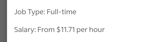 😲😳I can't believe I am still seeing people offering to pay a full time employee this pittance. Who is supposed to live off of this 🤨🤔🤔