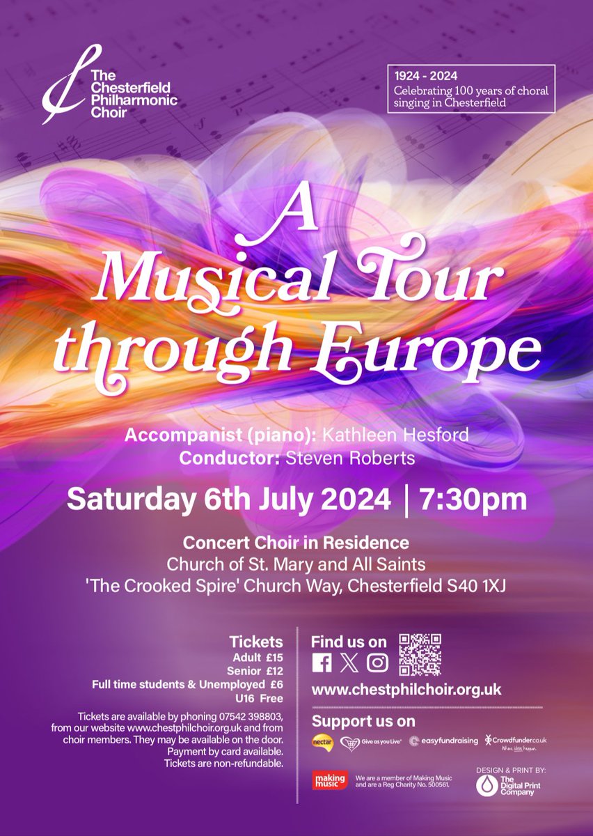 We had a fabulous Elgar concert last week and we have already started to look forward to our next one!