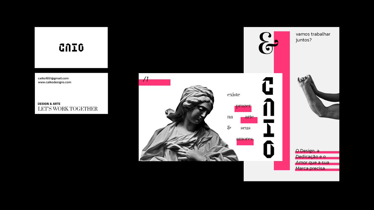 CaikoDesigns's tweet photo. PROJETO NOVO! 💖✨

Minha Identidade Visual tá pronta faz muito tempo, mas na correria do trabalho acabei esquecendo de postar ela

➞ COMPLETO NO BEHANCE
● https://t.co/qdp0MQavYO

Amei fazer isso e atualizei todos os meus docs no processo, coisa linda 😉🤙 https://t.co/mtc9rTlmKT