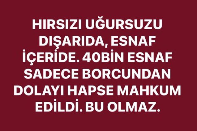 @yilmaztunc #CEKEHAPİSCEZASIKALKSIN