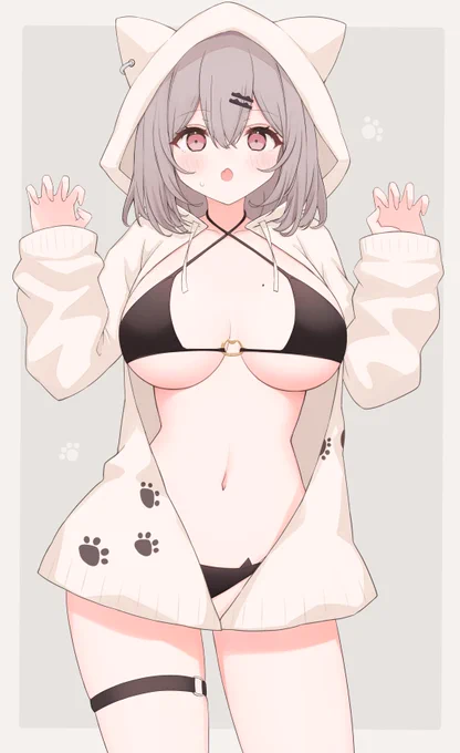#気温が高いので気が早いが水着絵が見たい 