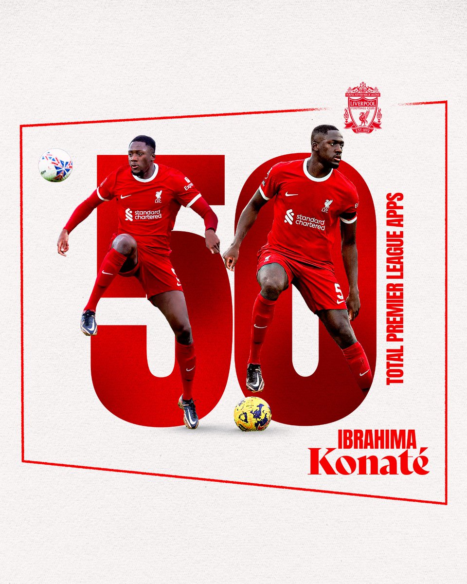 Premier League appearance #⃣5⃣0⃣ for Ibou 🙌