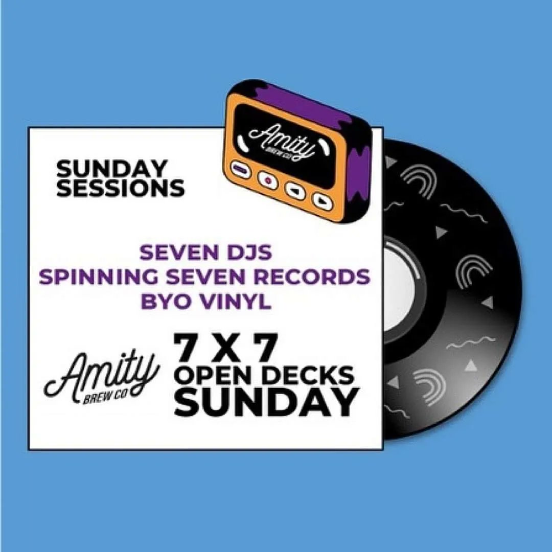 7x7 DJ Sunday is back and the records are now spinning! 7 DJ's playing 7 of their favourite tracks. Also, even though our official 'Pintaversary' was yesterday, who says the party has to stop there? Open until 8:00pm. Come one, come all!