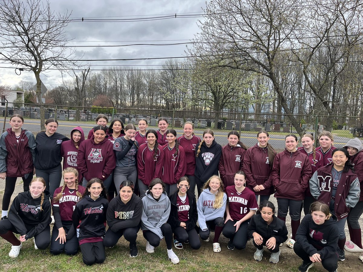 Rare Photo Op of the entire program (Middle school, JV &amp; Varsity) as we help celebrate AMYAA Softball Opening day extravaganza . . .