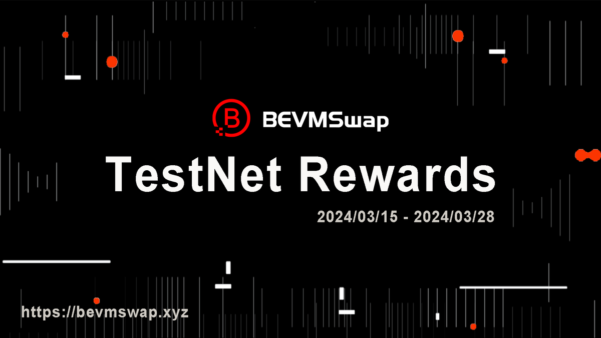 #Bevmswap TestNet Rewards have been successfully distributed! ✨Visit🌐 bevmswap.xyz/campaign , connect your wallet to see your points balance. Thank you for your support and participation! 🎉 #Airdrop #DeFi #Crypto