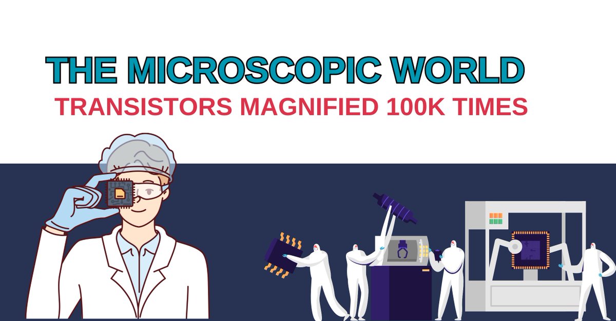 See Transistors Magnified 100K Times - Unbelievable View

🔗Read the full article: diskmfr.com/see-transistor…

#Technology #Innovation #Electronics #Microscopy #Transistors #TechWorld #Engineering #FutureTech #VisualArt #TechCommunity