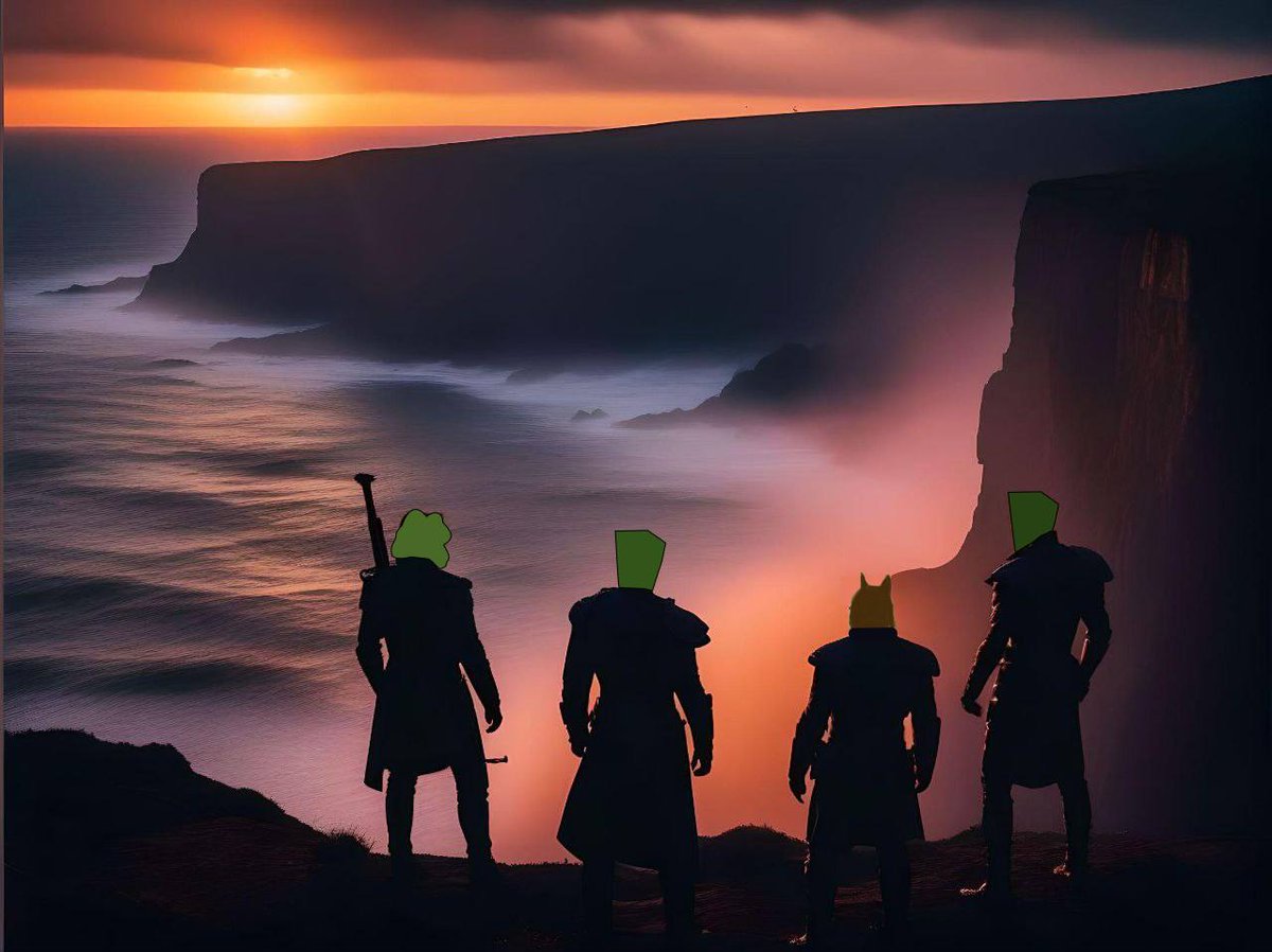 At the edge of twilight, $Mone, $Pepe, and $Shiba stand poised, shadows concealing secrets yet to unfold. What mysteries await in the fading light? 🌄👥 

Check out MONE-USDT trading on OrangeX: [orangex.com/spot/MONE-USDT…] 🌟

#MoneAdventures
#MysteryAwaits 
#pepecoin 
#ShibaInu