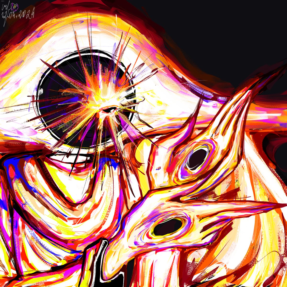 invalidflower's tweet photo. #humanizationart #digitalart #drawing #solarballs #sketches #blackhole https://t.co/WUXz5bYDqu