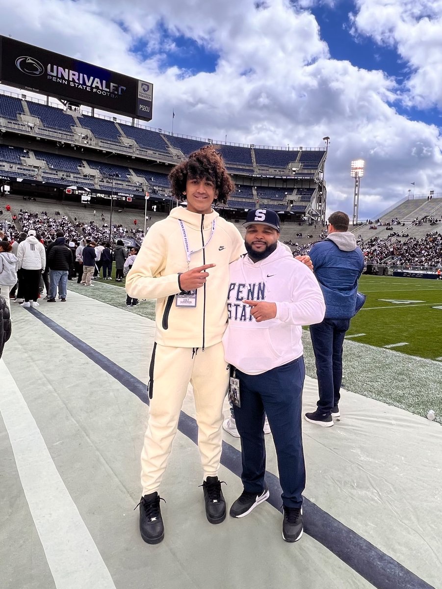 Colt Lumpris (@coltlumpris) on Twitter photo Can’t explain the gratitude for this opportunity! Thanks Coach Kenny and all the Coaches that spoke with me. Can’t wait to get back🦁💙🤍<a href="/knnysndrs/">Kenny Sanders</a> <a href="/coachjfranklin/">James Franklin</a> <a href="/PennStateFball/">Penn State Football</a> #WEARE Can’t explain the gratitude for this opportunity! Thanks Coach Kenny and all the Coaches that spoke with me. Can’t wait to get back🦁💙🤍<a href="/knnysndrs/">Kenny Sanders</a> <a href="/coachjfranklin/">James Franklin</a> <a href="/PennStateFball/">Penn State Football</a> #WEARE