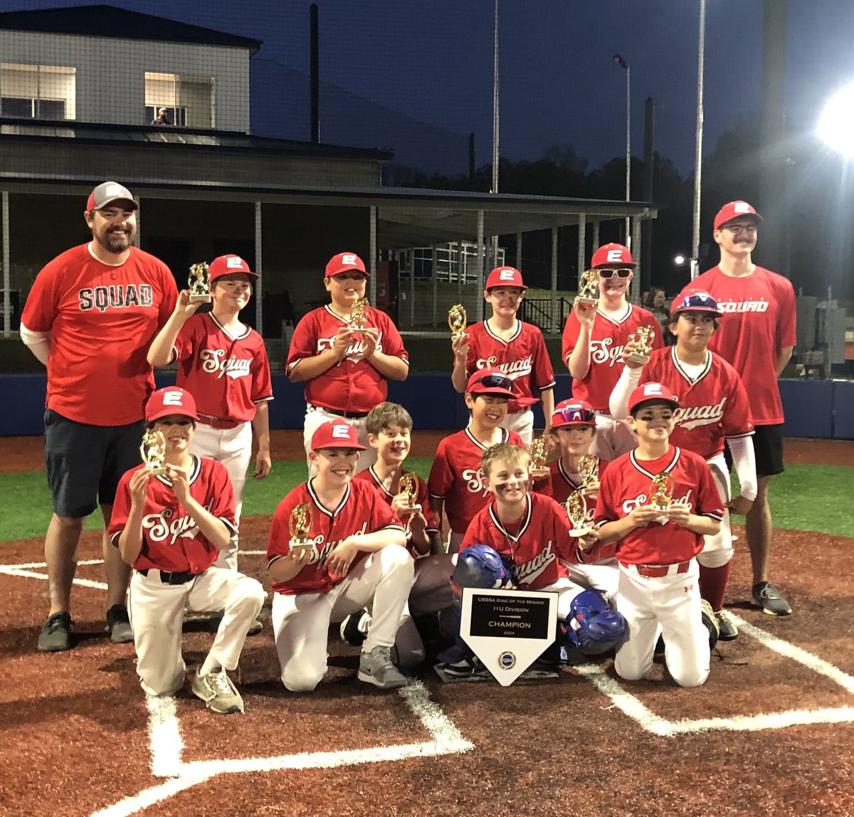 Elite Squad Virginia (@elitesquadva) on Twitter photo Elite Squad VA 11U Brodeur wins the King of the Mound Championship going 3-0 defeating the VA Seminoles 9-3 in the final. 🔥🔥🔥 Elite Squad VA 11U Brodeur wins the King of the Mound Championship going 3-0 defeating the VA Seminoles 9-3 in the final. 🔥🔥🔥