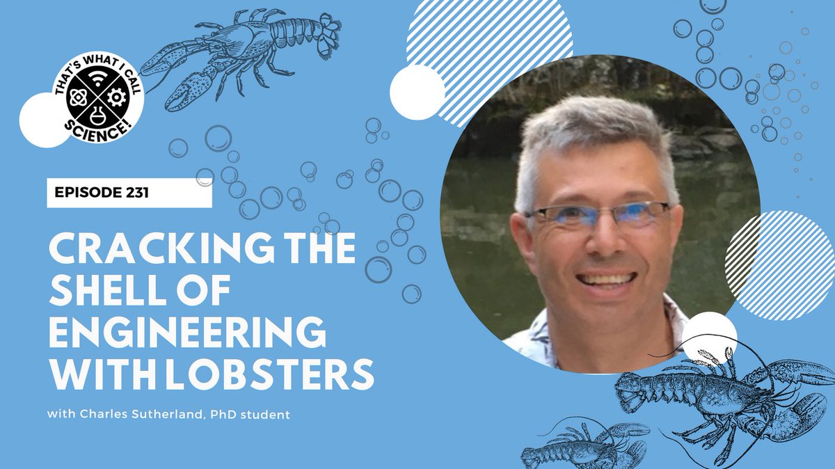 🦞 Lobsters might not make great engineers, but tune in this week to hear from a great engineer, Charles Sutherland, on how he combined his love for marine science with a PhD in engineering. #Tasmania #scicomm #stemmpodcast @EdgeRadio993FM