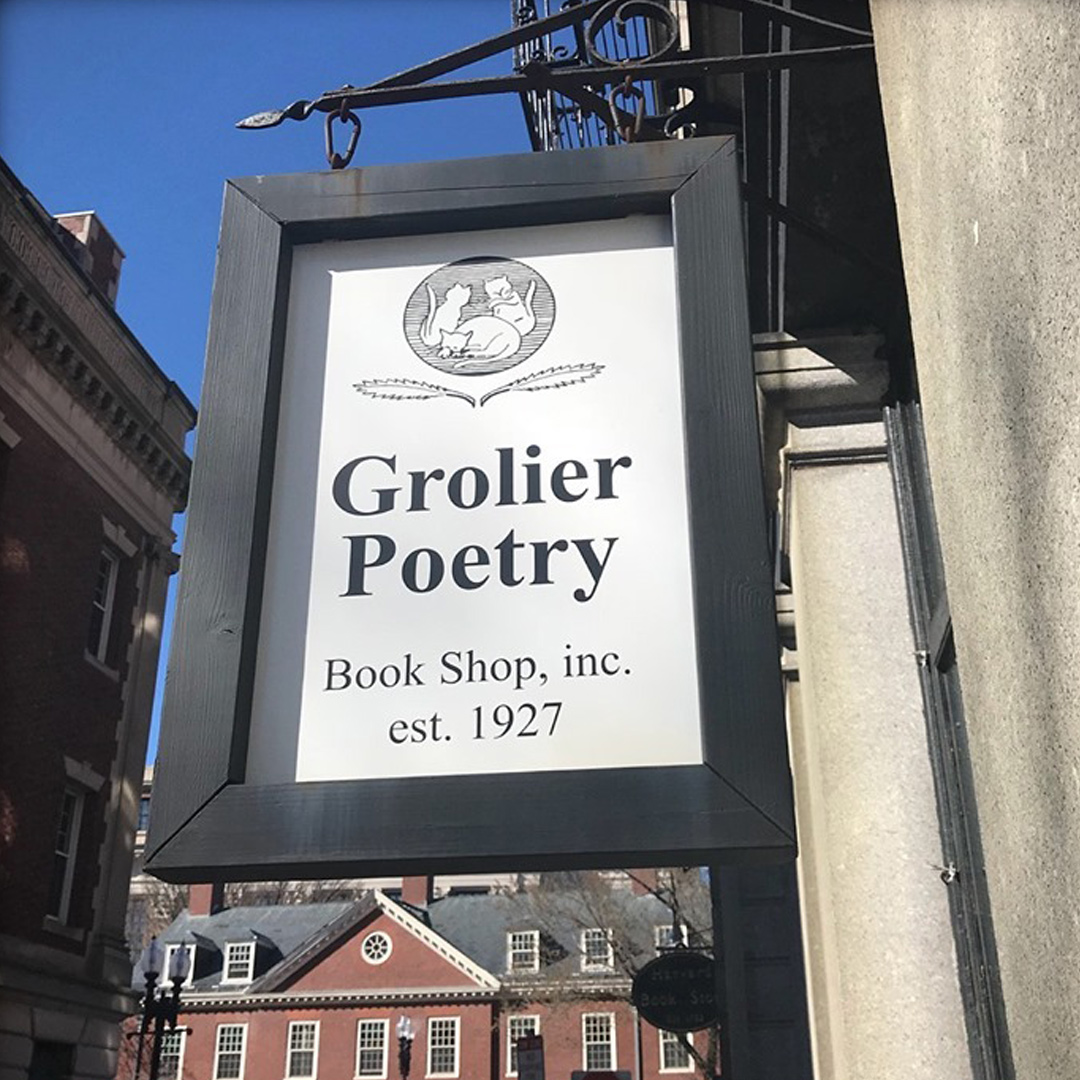 Today we celebrate #NationalPoetryMonth at New England's most famous poetry bookshop. Located in Cambridge, Massachusetts, the Grolier Poetry Book Shop is a key and vibrant player in creating a nourishing environment for the works of poets.